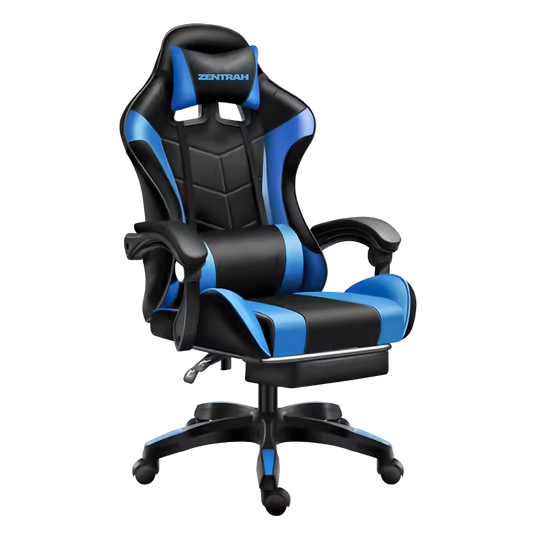 Zentrah Apex ergonomic gaming chair, blue